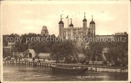London Tower of London Themse Kat. City of London