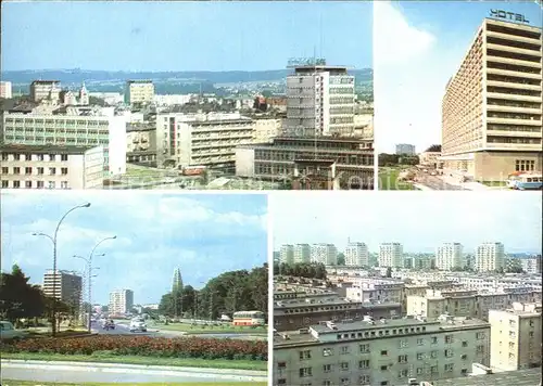 Rzeszow Widok ogolny Hotel Rzeszow Ulica 22 Lipca Fragment miasta Kat. Rzeszow