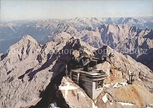 Zugspitze oesterr Zugspitzgipfelstation mit Grossrestaurant Kat. Garmisch Partenkirchen