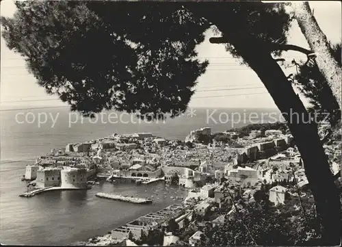 Dubrovnik Ragusa Panorama Kat. Dubrovnik