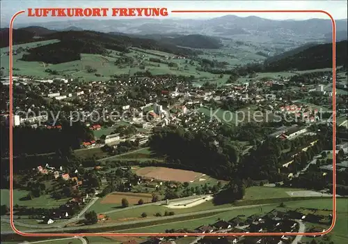 Freyung Luftkurort Fliegeraufnahme Kat. Freyung