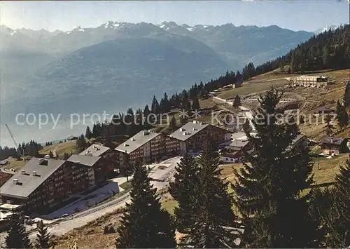 Anzere Wintersportort im Sommer Alpenpanorama Kat. Anzere