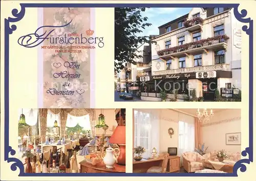 Bad Neuenahr Ahrweiler Hotel Fuerstenberg Restaurant Kat. Bad Neuenahr Ahrweiler