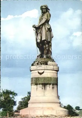 Alise Sainte Reine Statue de Vercingetorix par Millet Kat. Alise Sainte Reine