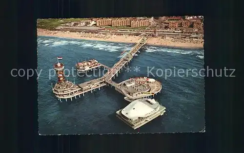 Scheveningen Pier met 4e eiland Fliegeraufnahme Kat. Scheveningen