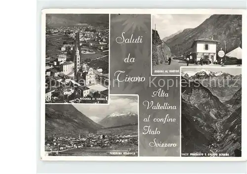 Tirano Madonna di Tirano Valle Poschiavo Gruppo Bernina  Kat. Sondrio