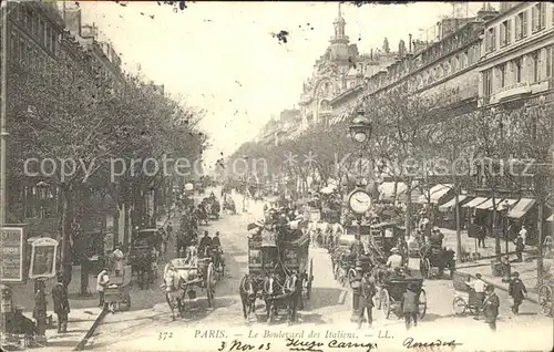 Paris Boulevard Italiens  Kat. Paris