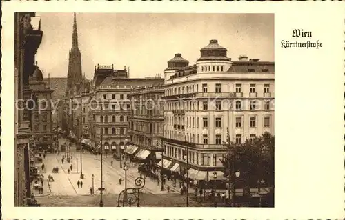 Wien Kaerntnerstrasse  Kat. Wien