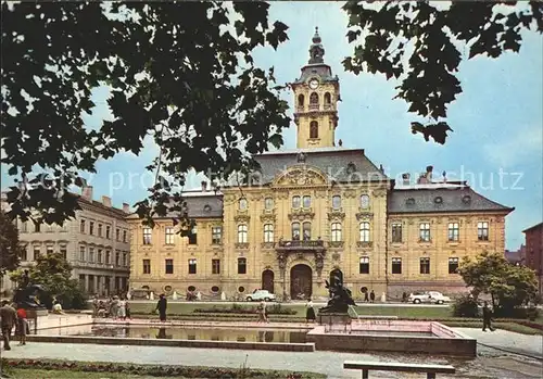 Szeged Rathaus  Kat. Szeged