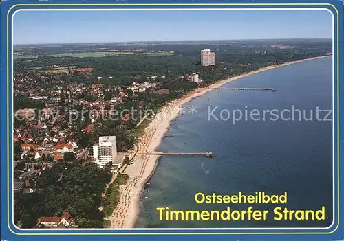 Timmendorfer Strand Fliegeraufnahme Kat. Timmendorfer Strand