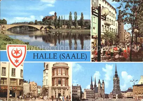 Halle Saale Burg Giebichenstein Markt Hansering  Kat. Halle