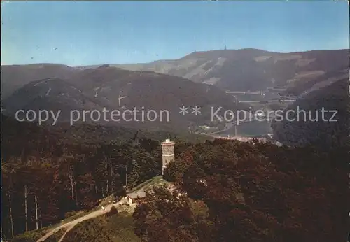 Bad Lauterberg Bismarckturm Odertalsperre  Kat. Bad Lauterberg im Harz