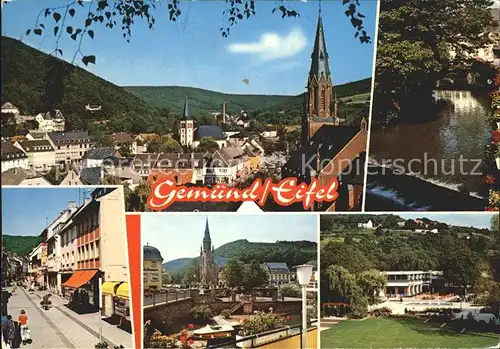 Gemuend Eifel Kirche Gebaeude  Kat. Schleiden