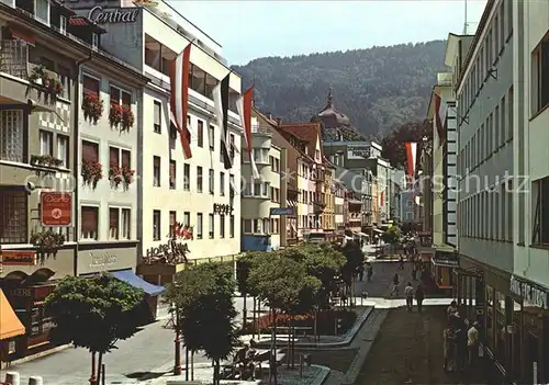 Bregenz Vorarlberg Kaiserstrasse Fussgaengerzone  Kat. Bregenz