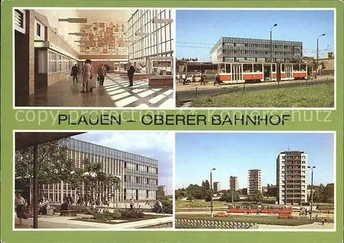 Plauen Vogtland Oberer Bahnhof  Kat. Plauen