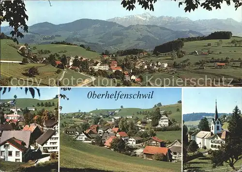 Oberhelfenschwil Saentis Kirche  Kat. Oberhelfenschwil