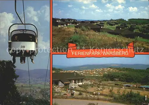 Saarburg Saar Ferienpark Warsberg Sesselbahn Campingplatz Kat. Saarburg