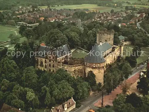 Bentheim Bad Schloss Bantheim Fliegeraufnahme Kat. Bad Bentheim