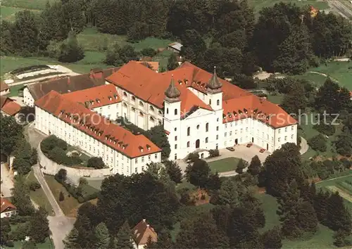 Schlehdorf Fliegeraufnahme Kloster Missions Dominikanerinnen Kat. Schlehdorf