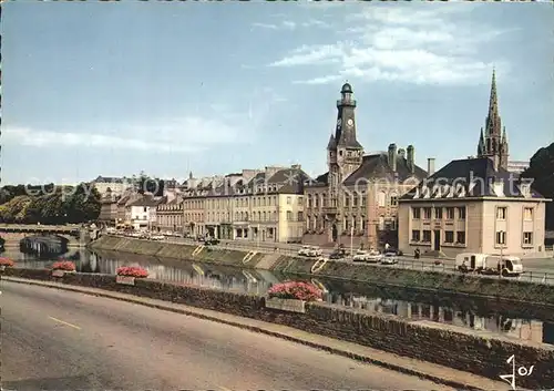 Chateaulin Quai Jean Moulin Hotel de Ville  Kat. Chateaulin