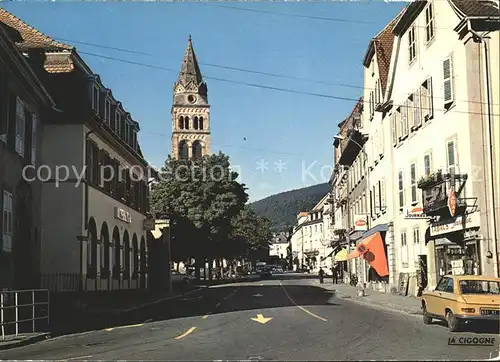 Munster Haut Rhin Elsass Avenue Republique  Kat. Munster