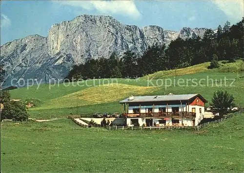 Oberau Berchtesgaden Gaestehaus Waldmoos  Kat. Berchtesgaden
