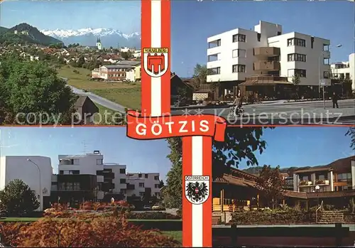 Goetzis Vorarlberg Sparkasse Gebaeude  Kat. Goetzis