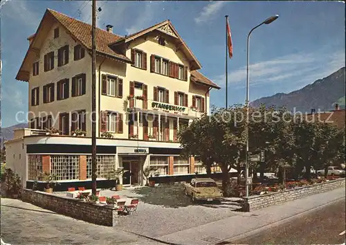 Stans Nidwalden Hotel Stanserhof  Kat. Stans