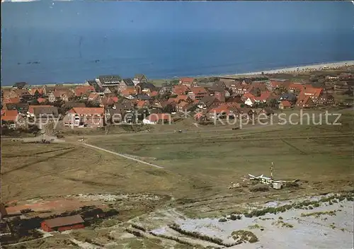 Baltrum Nordseebad Fliegeraufnahme Kat. Baltrum