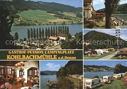 Untergriesbach Niederbayern Kohlbachmuehle Gasthof Campingplatz  Kat. Untergriesbach