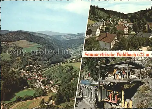 Waldbach Steiermark Wasserspiele Kat. Waldbach