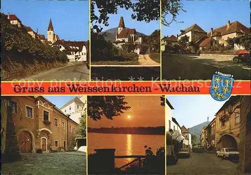 Weissenkirchen Wachau Teilansichten  Kat. Weissenkirchen in der Wachau