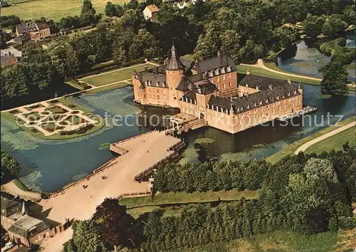 Anholt Fliegeraufnahme Schloss Kat. Isselburg