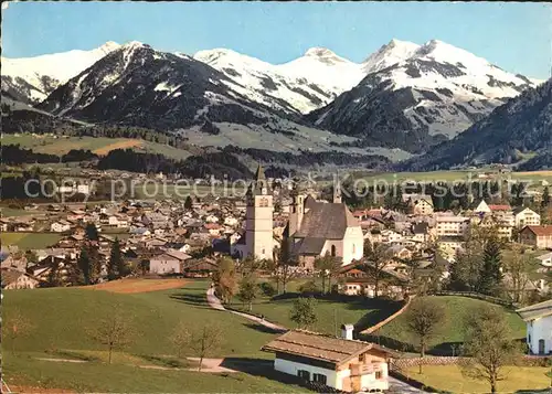 Kitzbuehel Tirol Stadtansicht Kat. Kitzbuehel