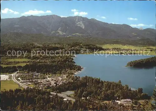 Faakersee Blick vom Aussichtsberg Tabur Kat. Villach