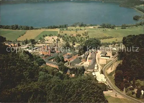 Maria Laach Glees Abtei Fliegeraufnahme / Glees /Ahrweiler LKR