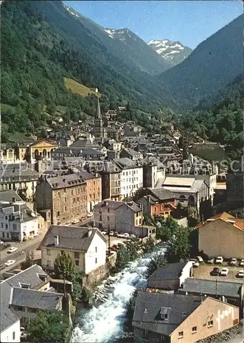 Cauterets Stadtansicht Kat. Cauterets