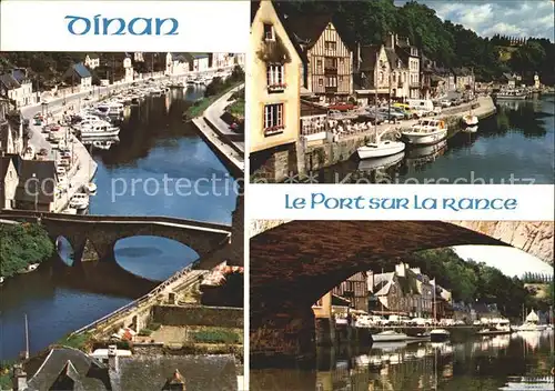 Dinan Le port sur la Rance Kat. Dinan