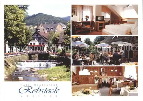 Oppenau Hotel  Restaurant Rebstock Kat. Oppenau Schwarzwald