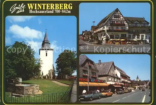 Winterberg Hochsauerland Kirche Kat. Winterberg
