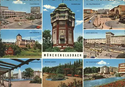 Moenchengladbach Haus Westland Stadttheater Muenster Bismarckplatz Kat. Moenchengladbach