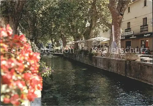 Goudargues Le canal de la fontaine Kat. Goudargues