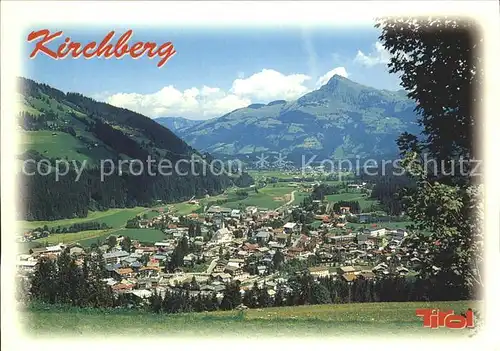 Kirchberg Tirol Kitzbueheler Horn Stadtansicht Kat. Kirchberg in Tirol