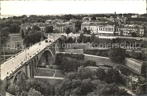 Luxembourg Luxemburg Pont Adolphe Kat. Luxembourg