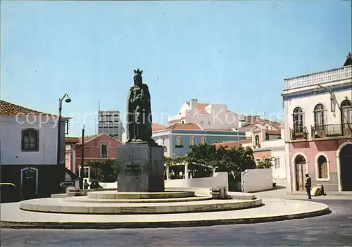 Caldas Da Rainha Platz mit Monument Kat. Caldas Da Rainha