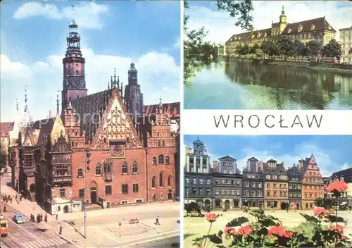 Wroclaw Rathaus Kat. Wroclaw Breslau