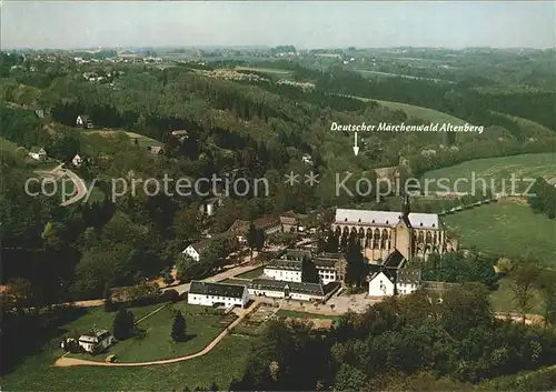 Odenthal Fliegeraufnahme mit Terrassen Waldrestaurant Deutscher Maerchenwald Kat. Odenthal