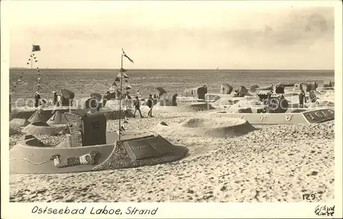 Laboe Ostseebad Strand Kat. Laboe