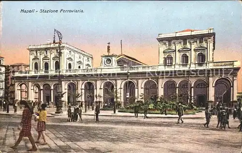 Napoli Neapel Stazione Ferroviaria Kat. Napoli
