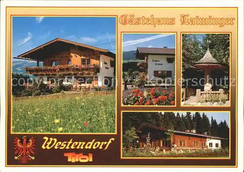 Westendorf Tirol Gaestehaus Laiminger Teilansichten Kat. Westendorf